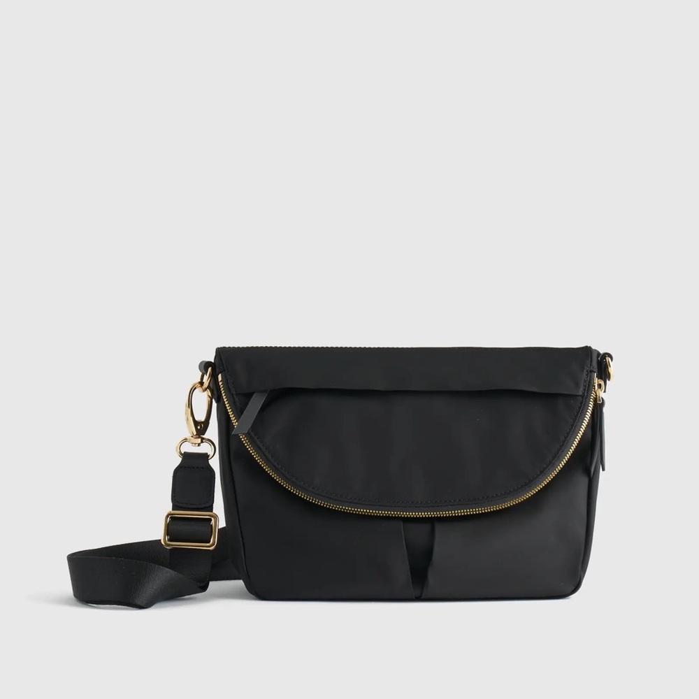 Quince Revive Nylon Foldover Crossbody
